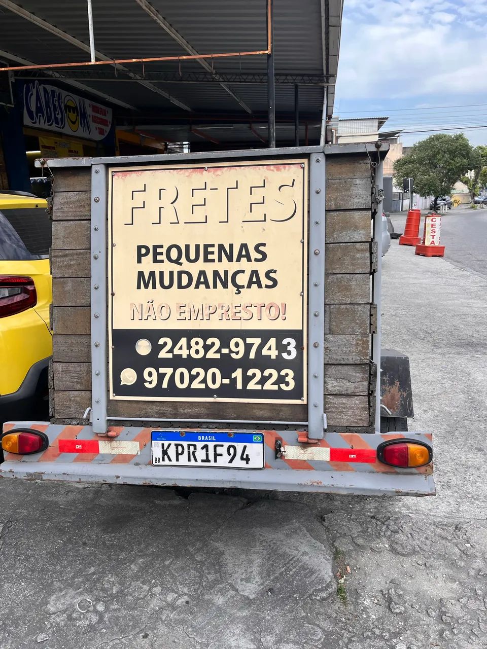 Frete/Mudança