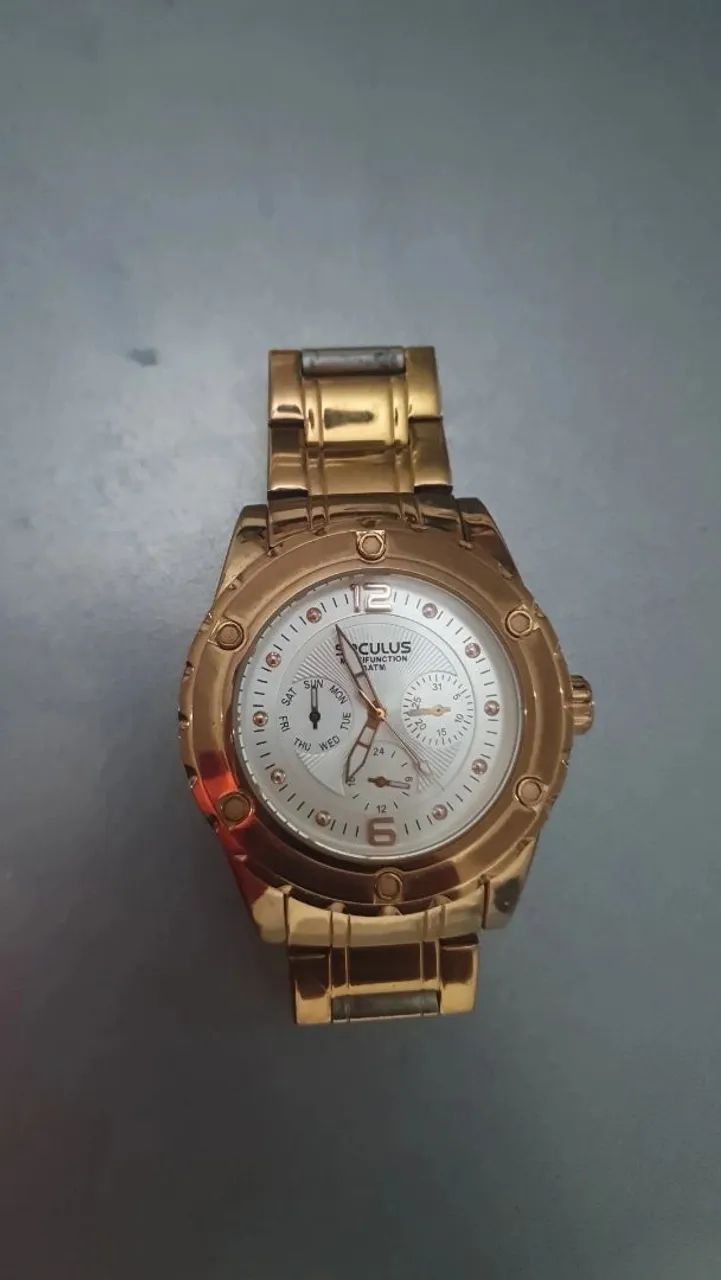 Relogio seculus Multifunction 28300lpsgrs2, Feminino  - Foto 2