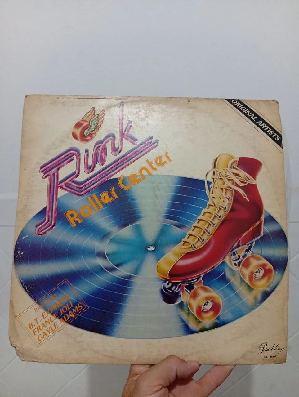 Disco de vinil anos 80