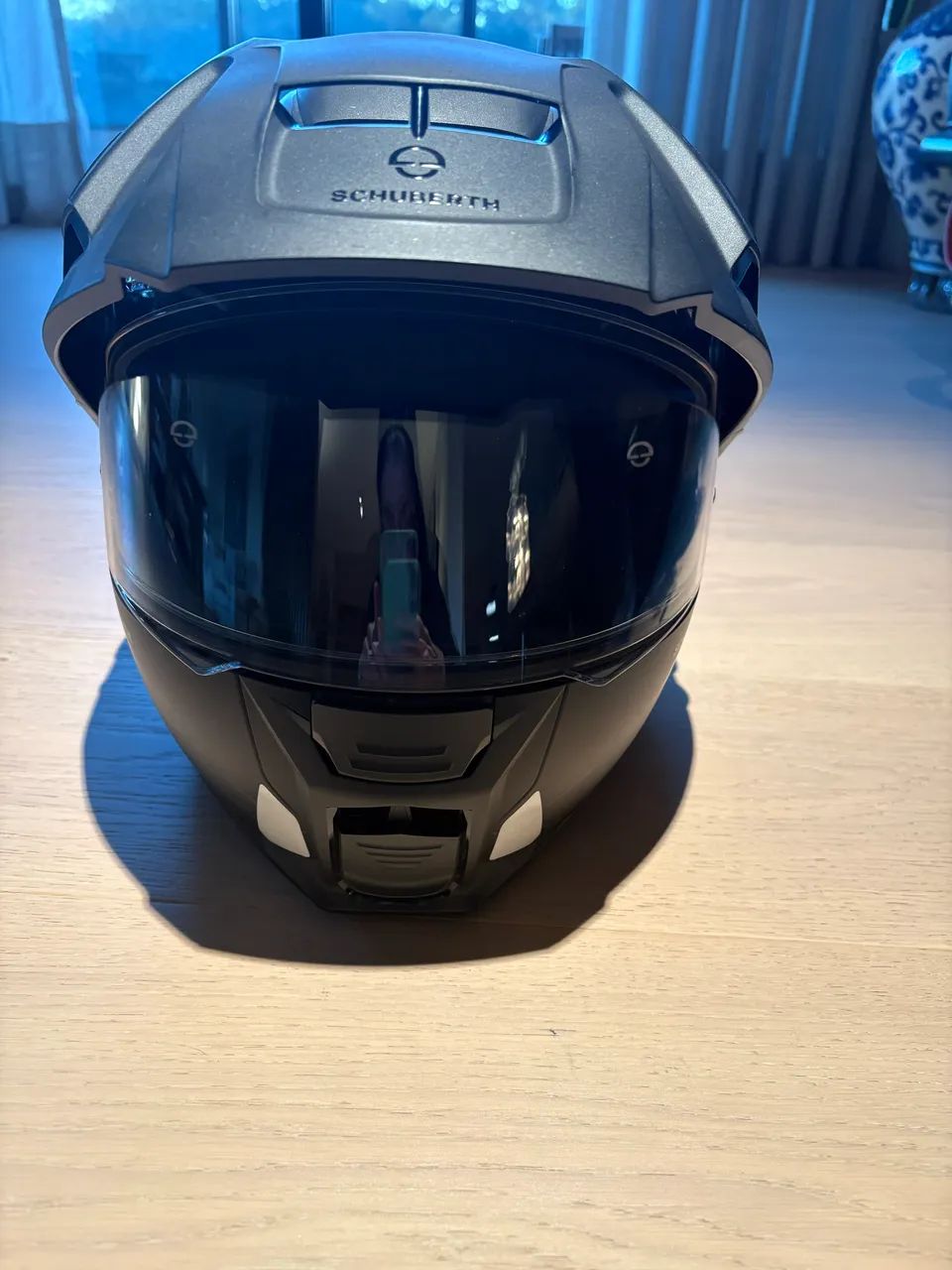 CAPACETE SCHUBERTH E2 EXPLORER + INTERCOMUNICADOR SCHUBERTH SC2 C5/E2/S3 - Foto 3