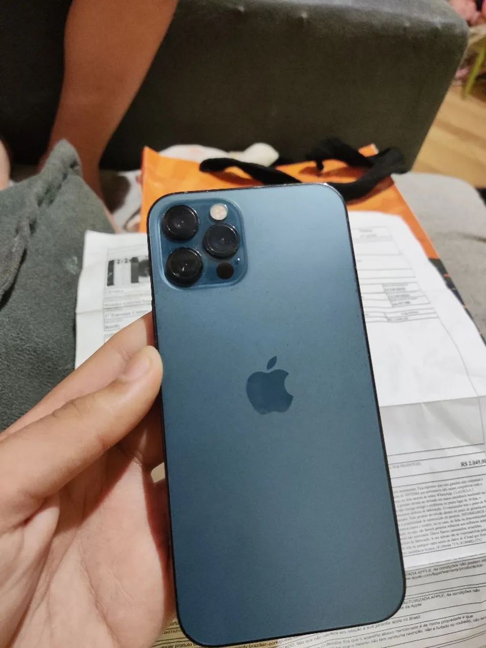 iPhone 12 pro 128gigas azul  - Foto 2