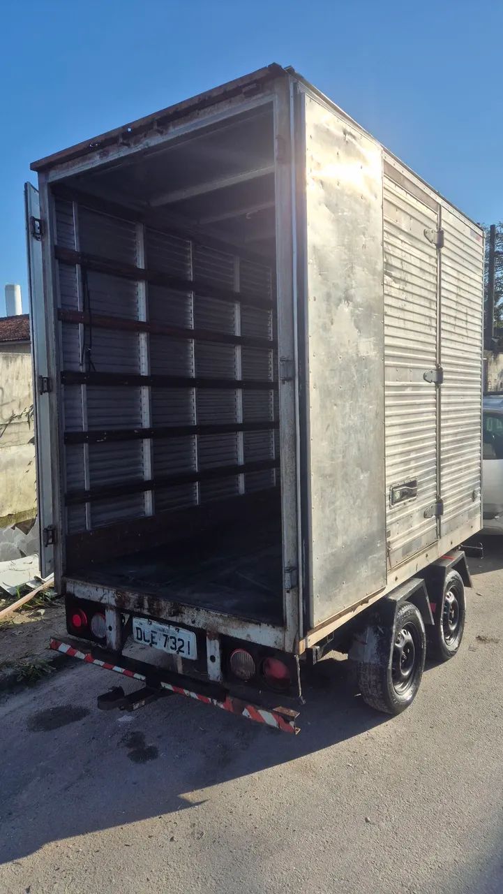 Carretinha trailer bau - Foto 5