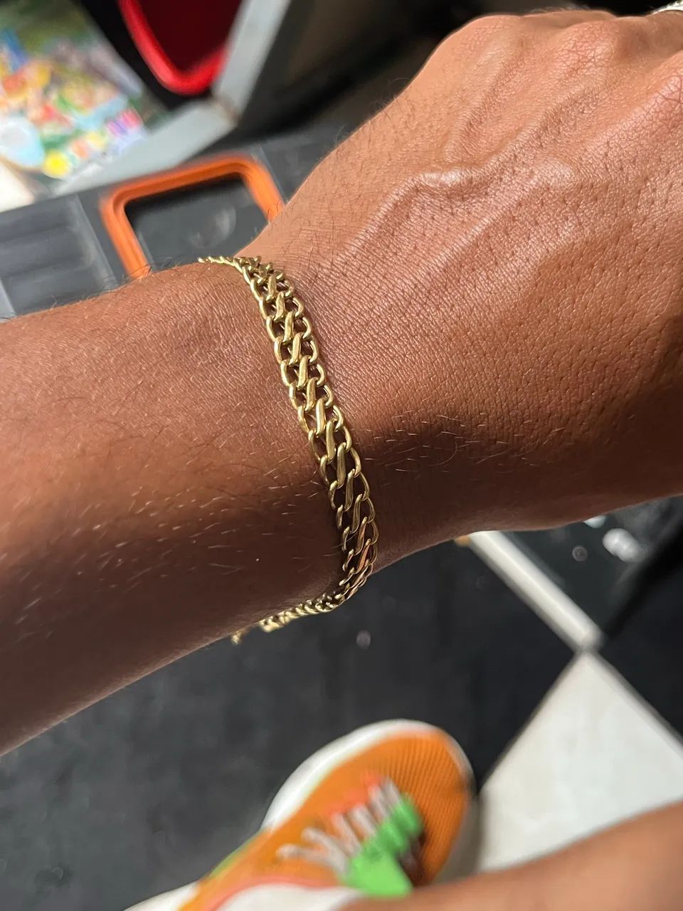 Pulseira de ouro 18k 