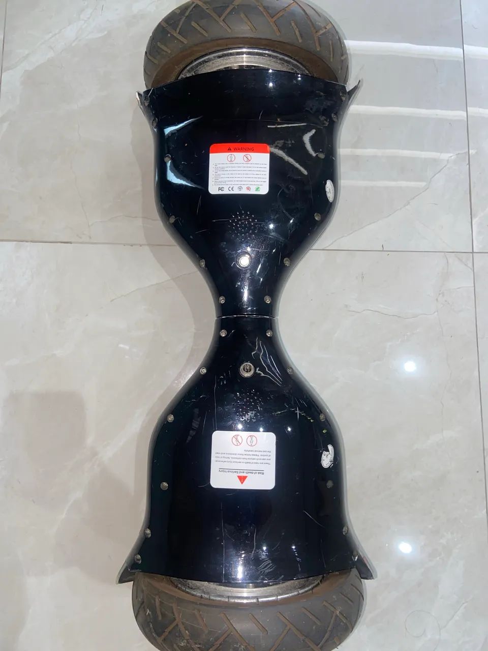 Hoverboard (Skate Elétrico) - 10 polegadas Preto - Bluetooth - Foto 5