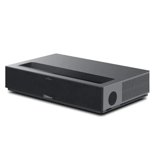 Projetor Formovie Theater Premium Laser ALPD 4k UHD 3D com Google Tv, Som Bowers & Wilkins