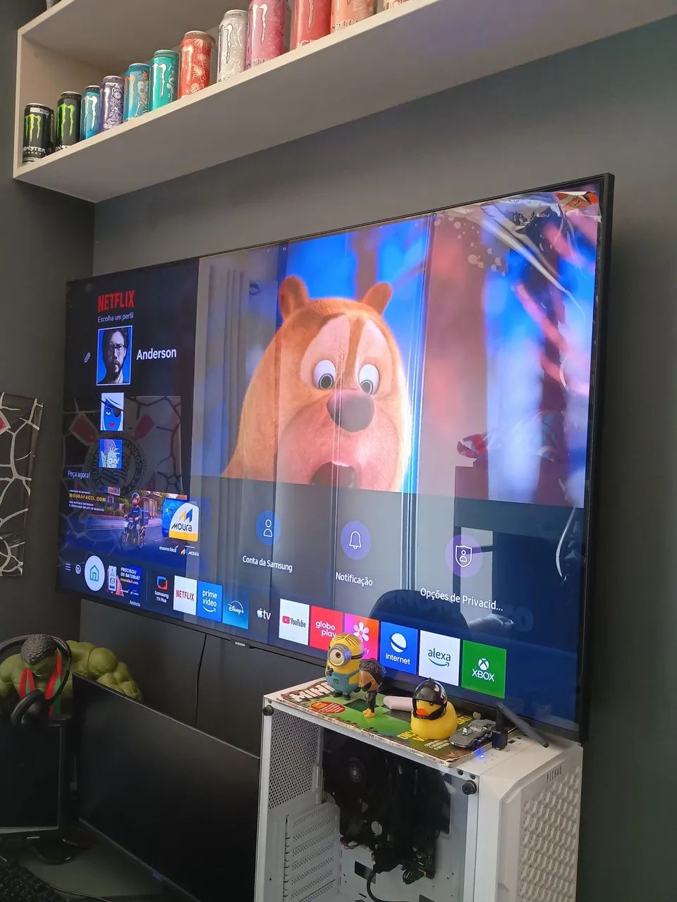 Tv Samsung 50 polegadas C/ Xbox integrado ( já está no valor mínimo) - Foto 3