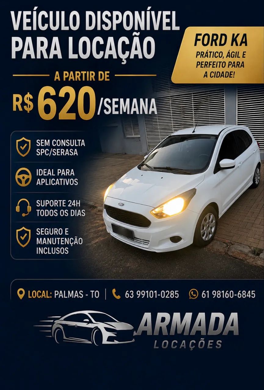 Aluguel de veículos para motoristas de app