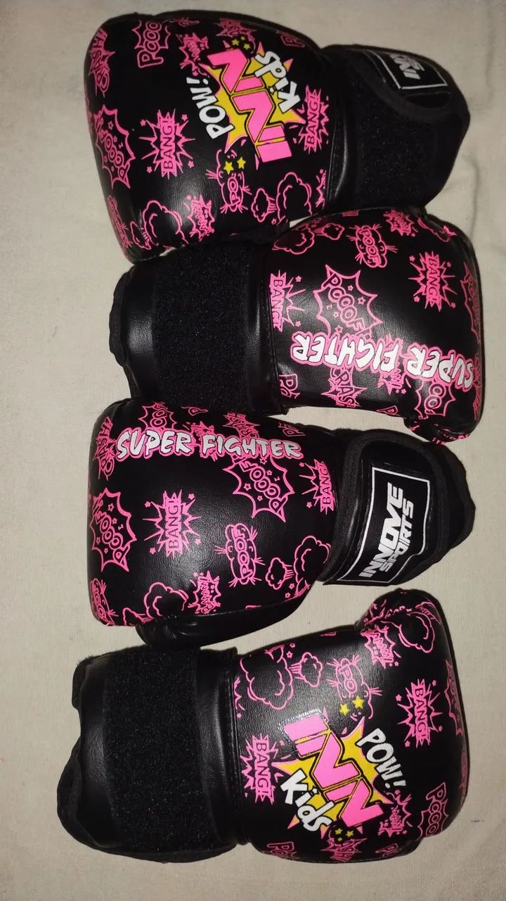 Luvas  infantil muay thai feminina.  - Foto 5