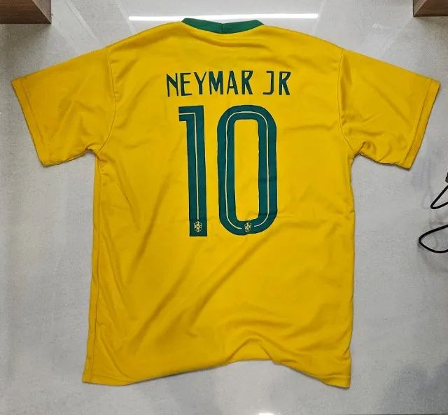 Camisa do Brasil amarela - Foto 2