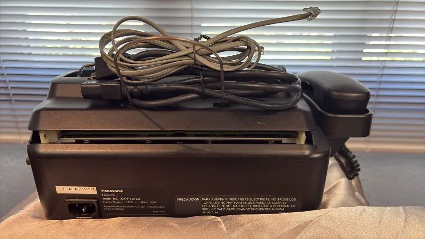 TELEFONE FAX PANASONIC MOD KX-FT21 - Foto 3