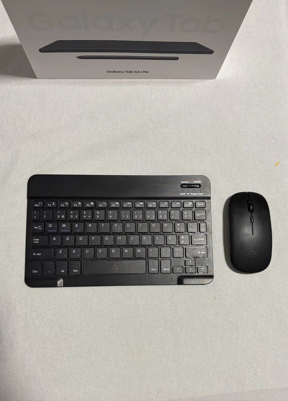 Tablet Tab S6 Lite com Mouse e Teclado Bluetooth - Foto 5