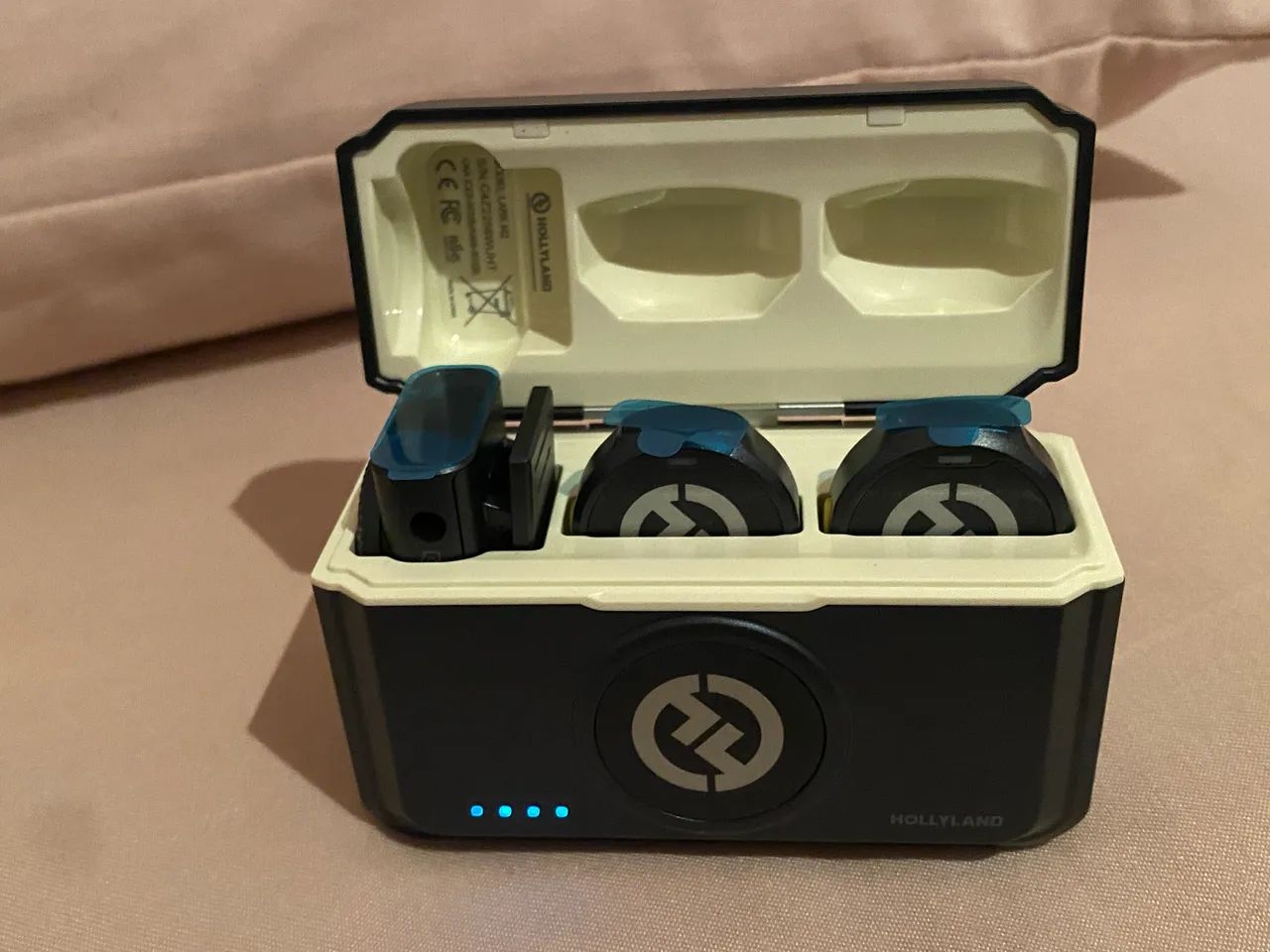  Microfone de lapela sem fio Hollyland Lark M2.  - Foto 2