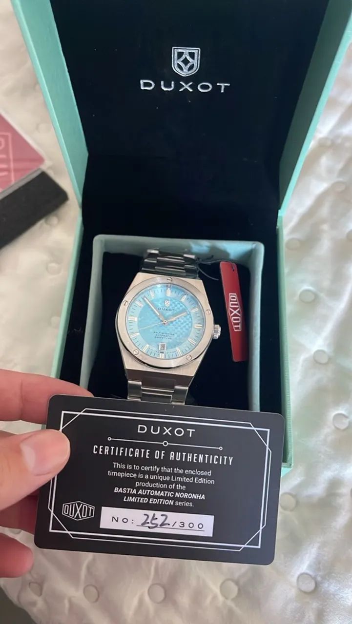 Relógio Duxot Bastia Noronha Ed Limitada