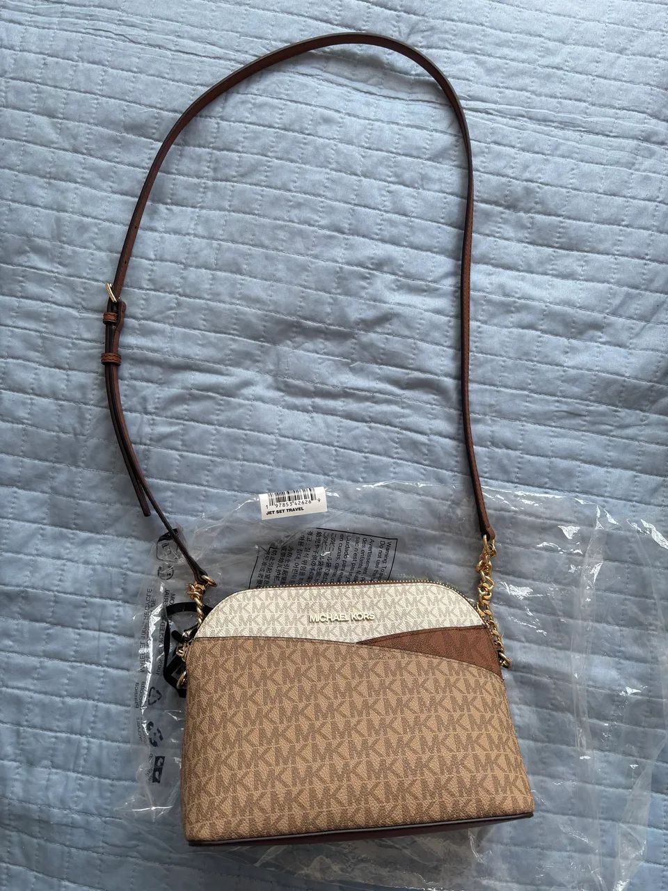 Bolsa Michael Kors canva em 3 tons - Foto 4