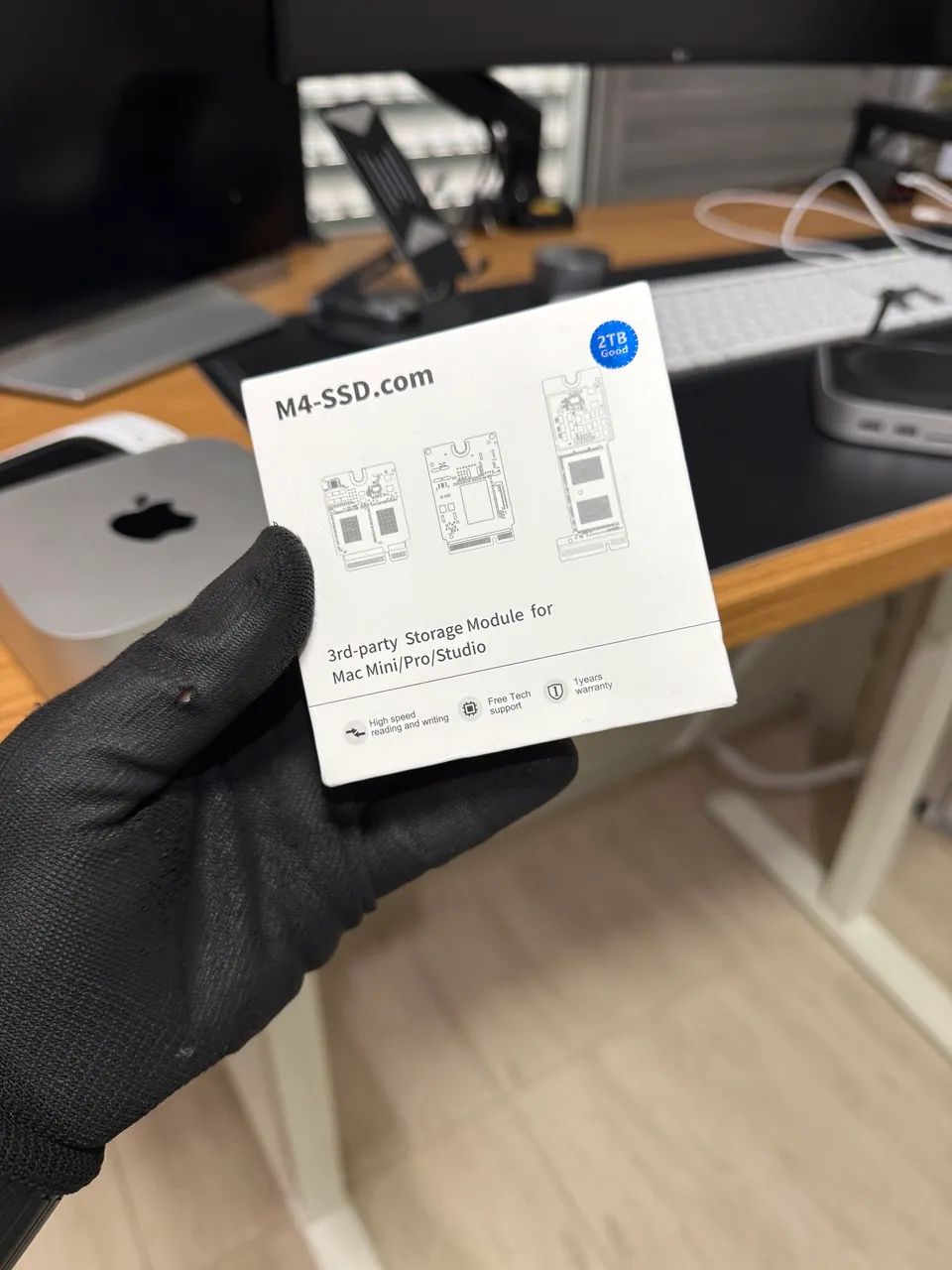 SSD 2TB compatível com Mac Mini M4/pro/studio