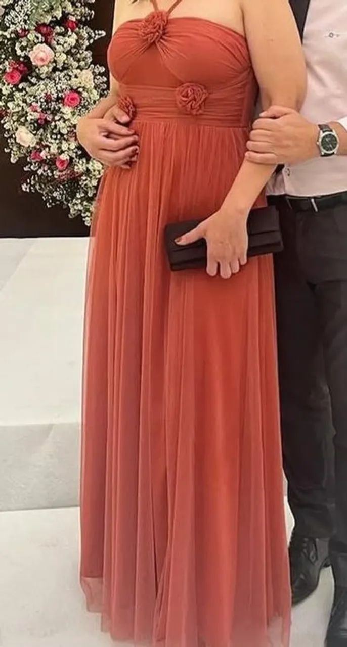 Vestido de festa usado só 1 vez - Foto 2
