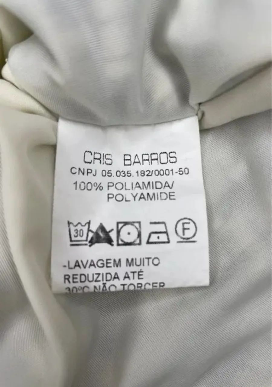 Sobre legging drapeado tam M da Cris Barros - Foto 4