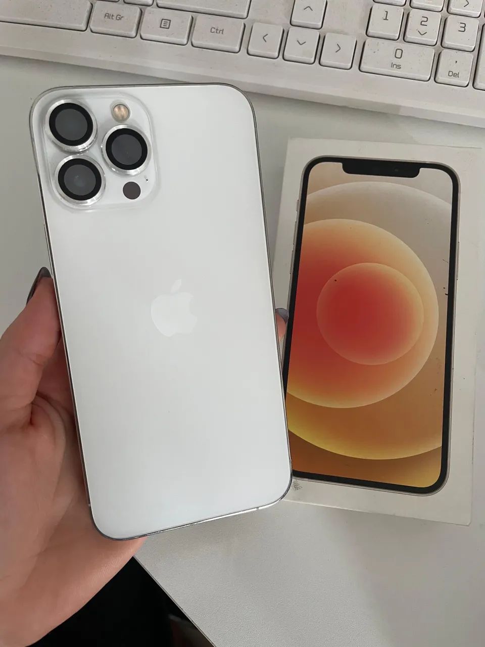 iPhone 13 pro max silver - Celulares e Smartphones - Cidade Nova