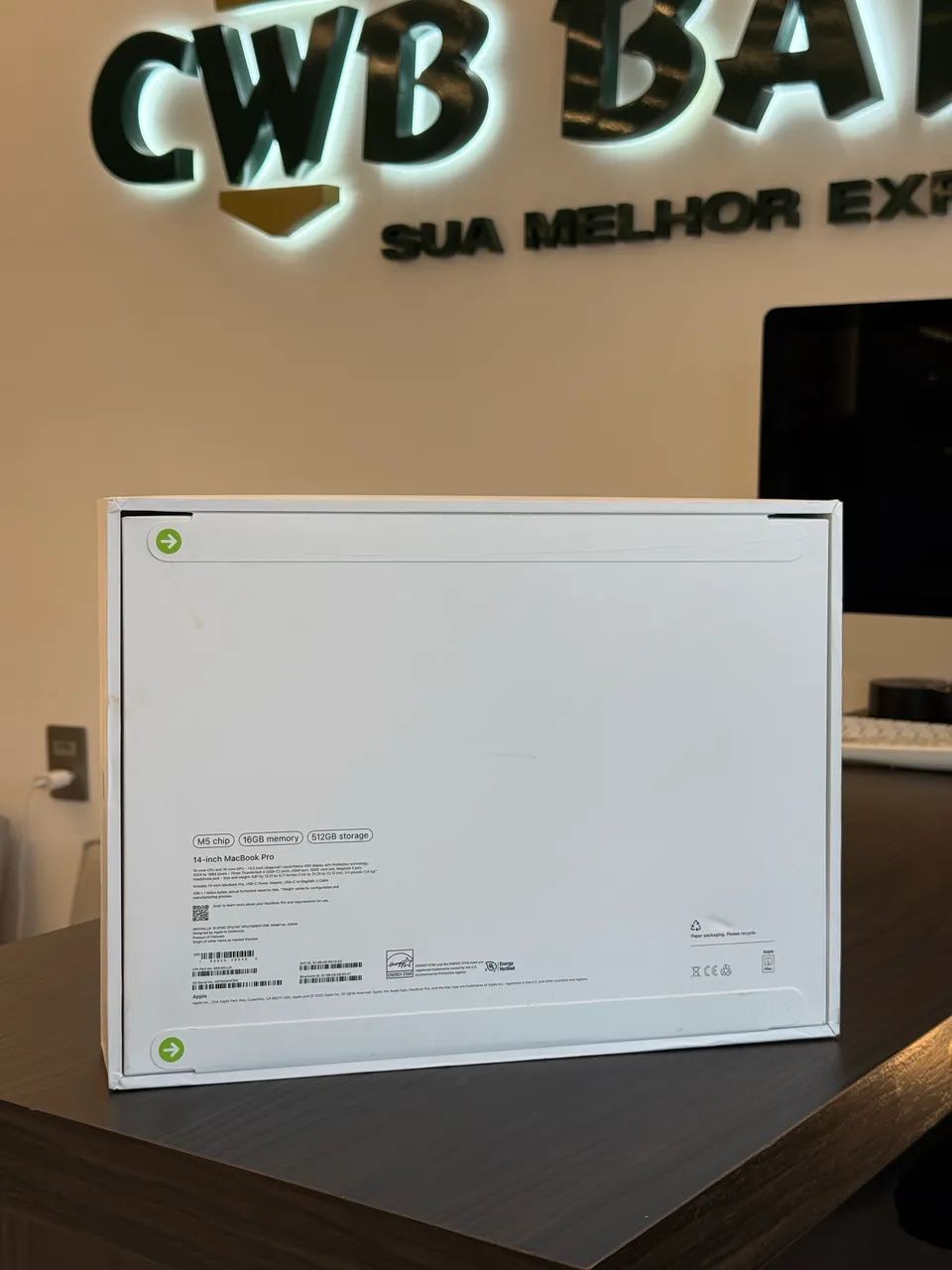 MacBook Pro m5 pro 512ssd 16gb Silver Novo Lacrado | Loja Física