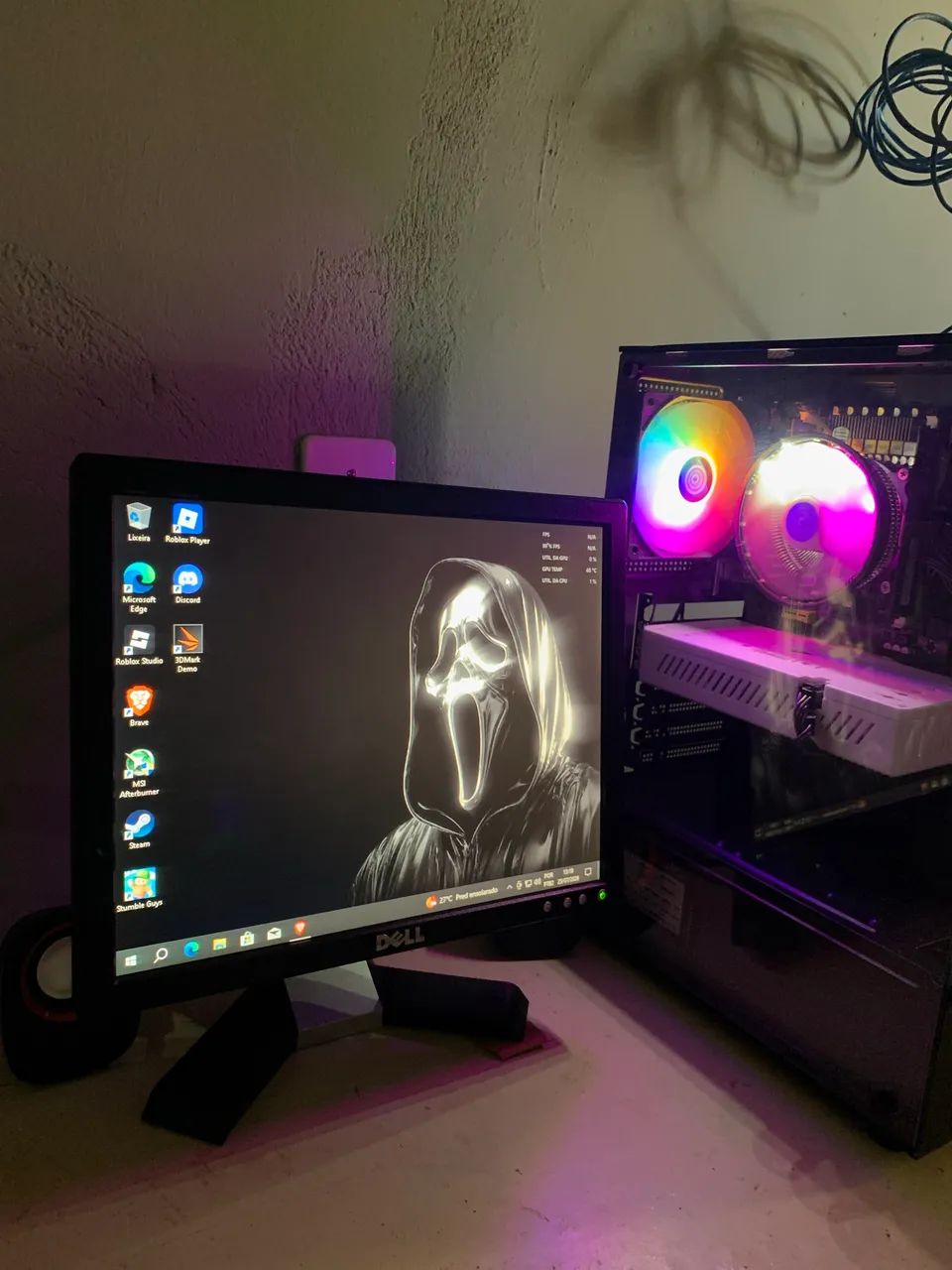 PC Gamer Xeon E-2660 v2 24gb ram, RX 5808gb