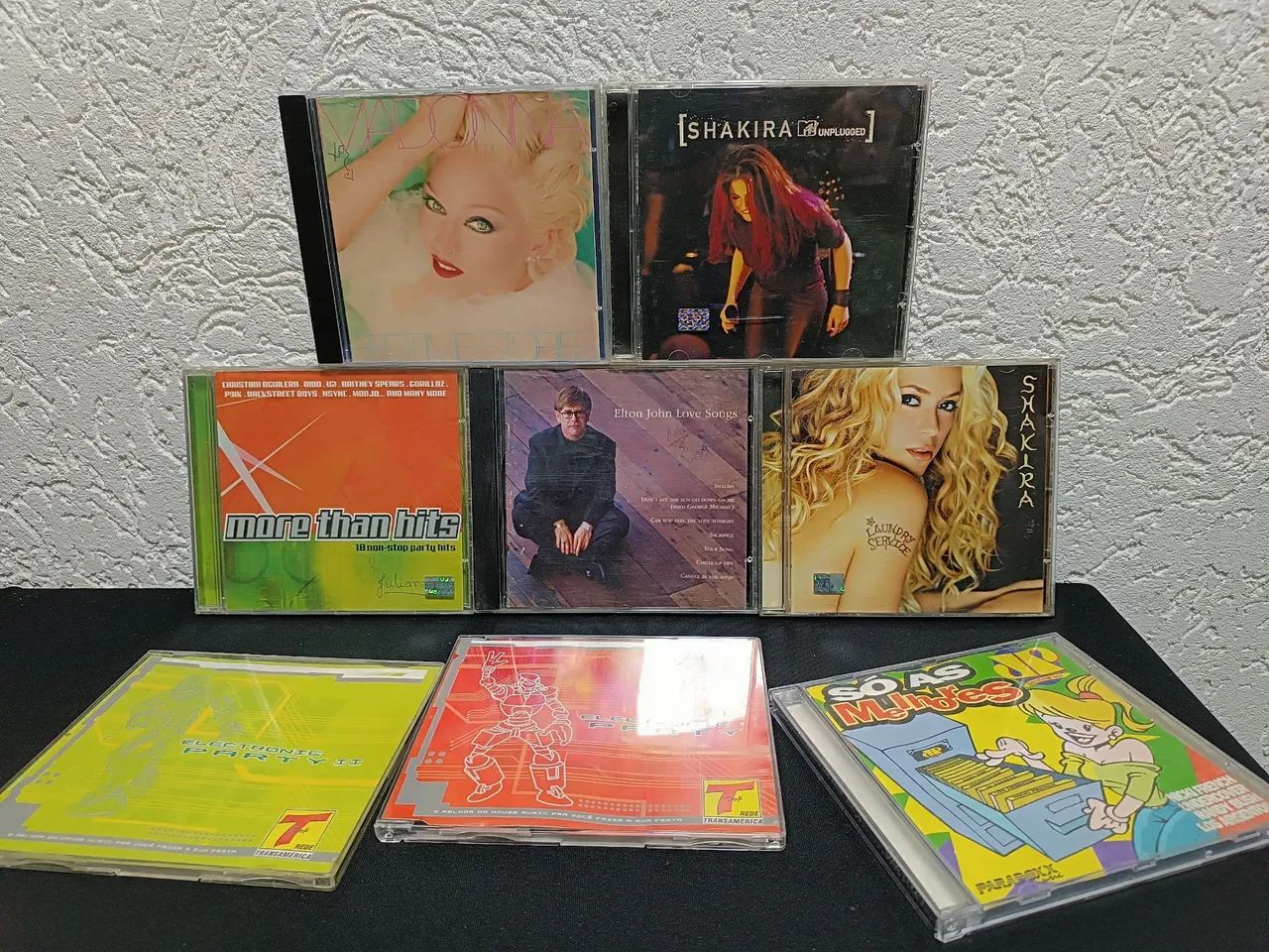 Lote 8 cds vários estilos 