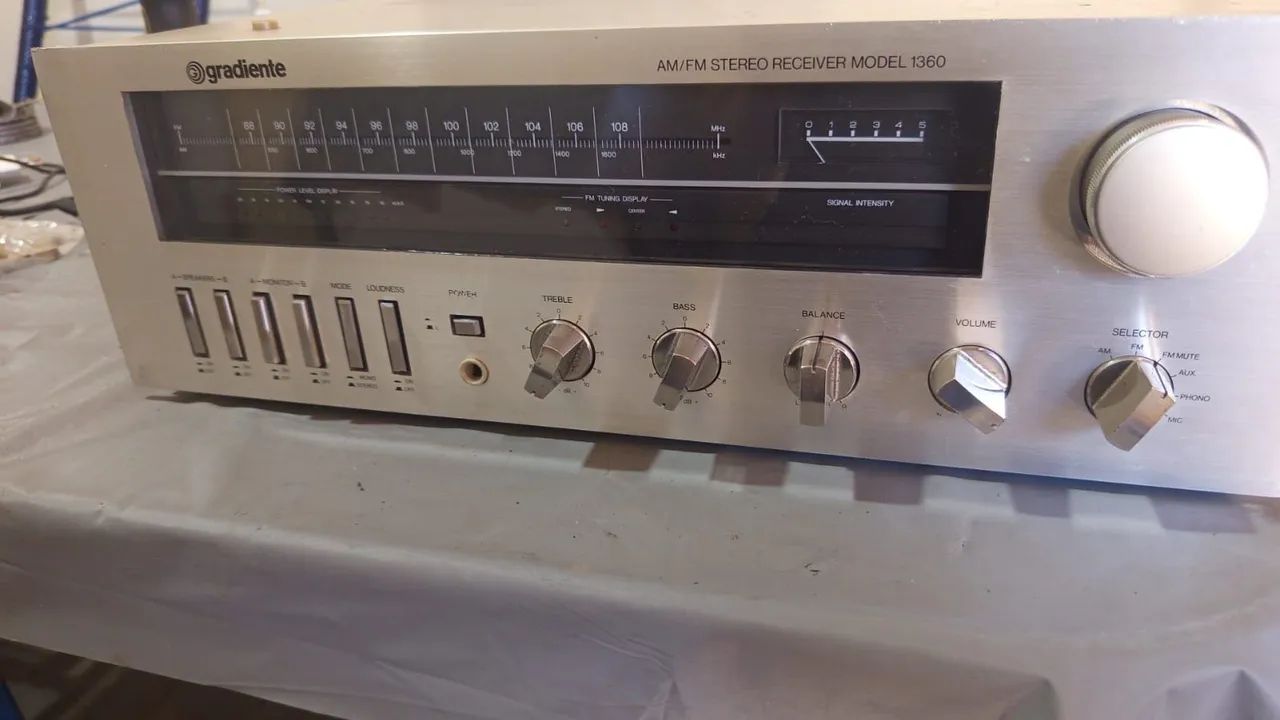 Lindo Receiver Gradiente 1360 - Foto 5