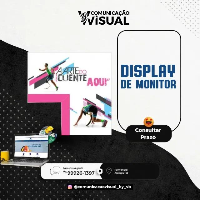 Display de Monitor 