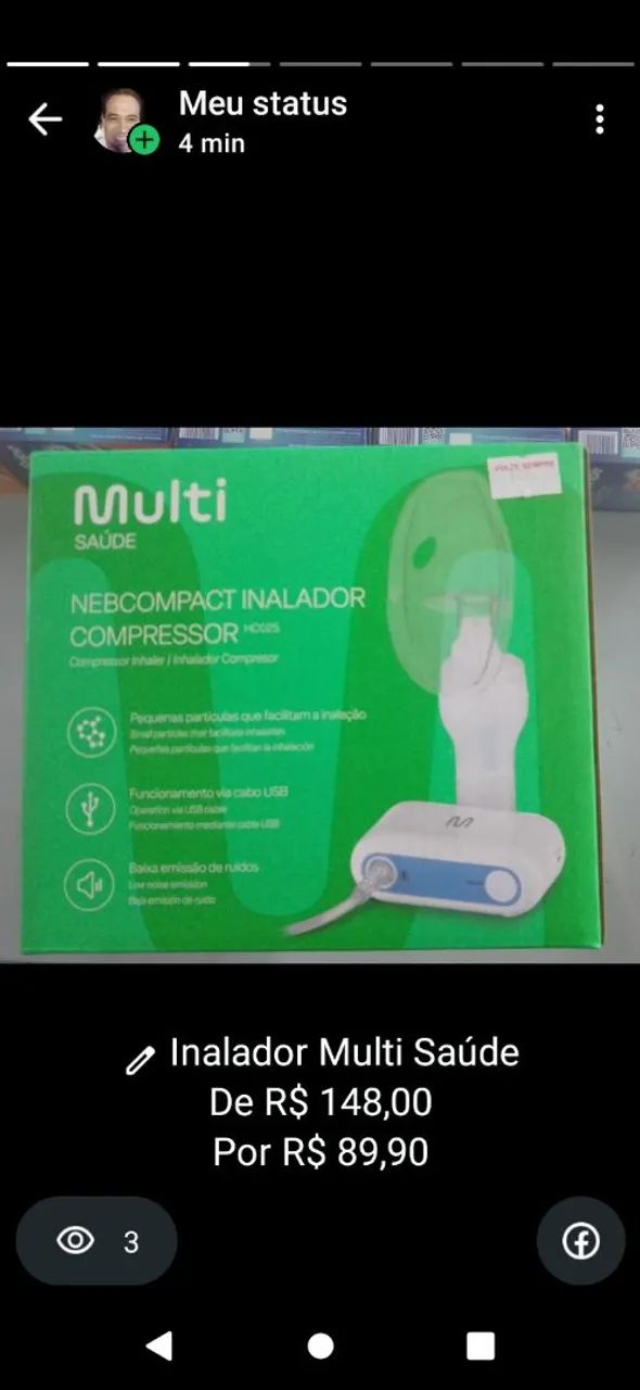 Inalador Multi Saúde