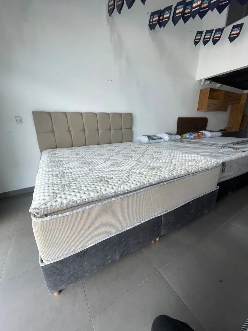 Cama Queen size de luxo alto padrão  - Foto 2
