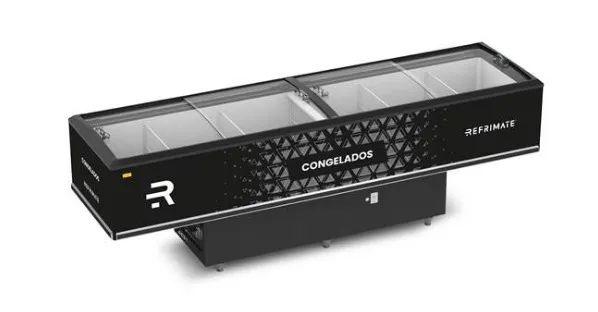 Ilha 3M vanguard vidro curvo Refrimate