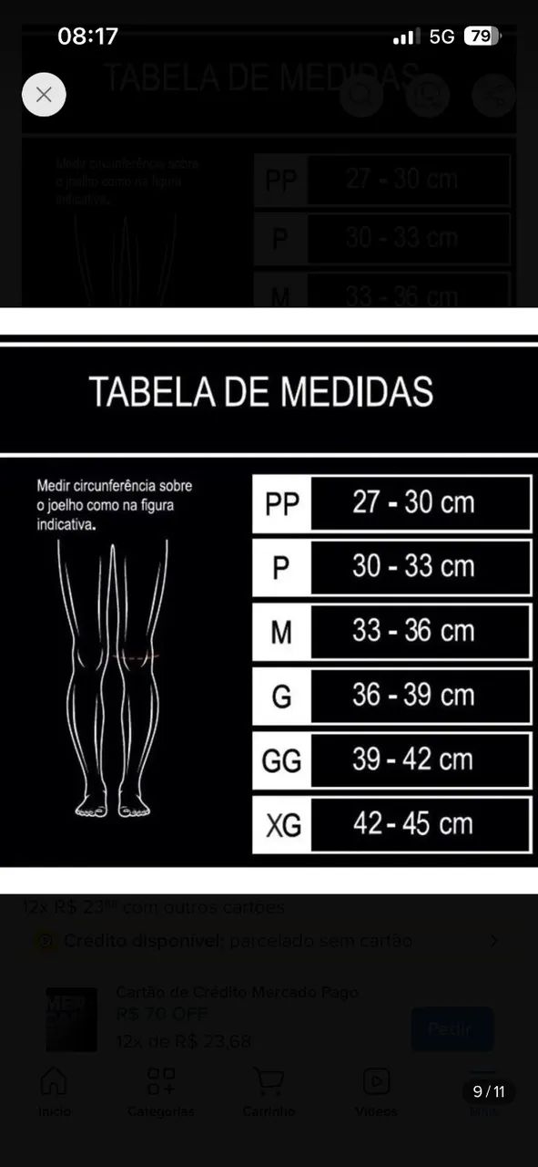 Joelheira reforçada - Foto 4