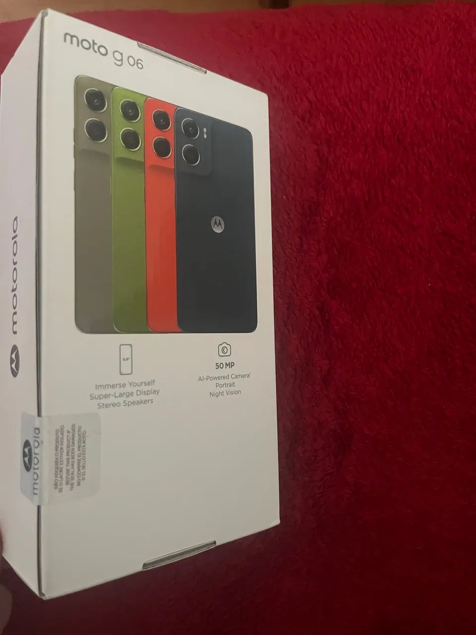 Celular MOTOG 06 LACRADO
