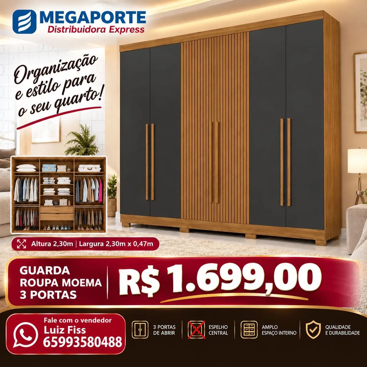 Guarda roupa  - Foto 2