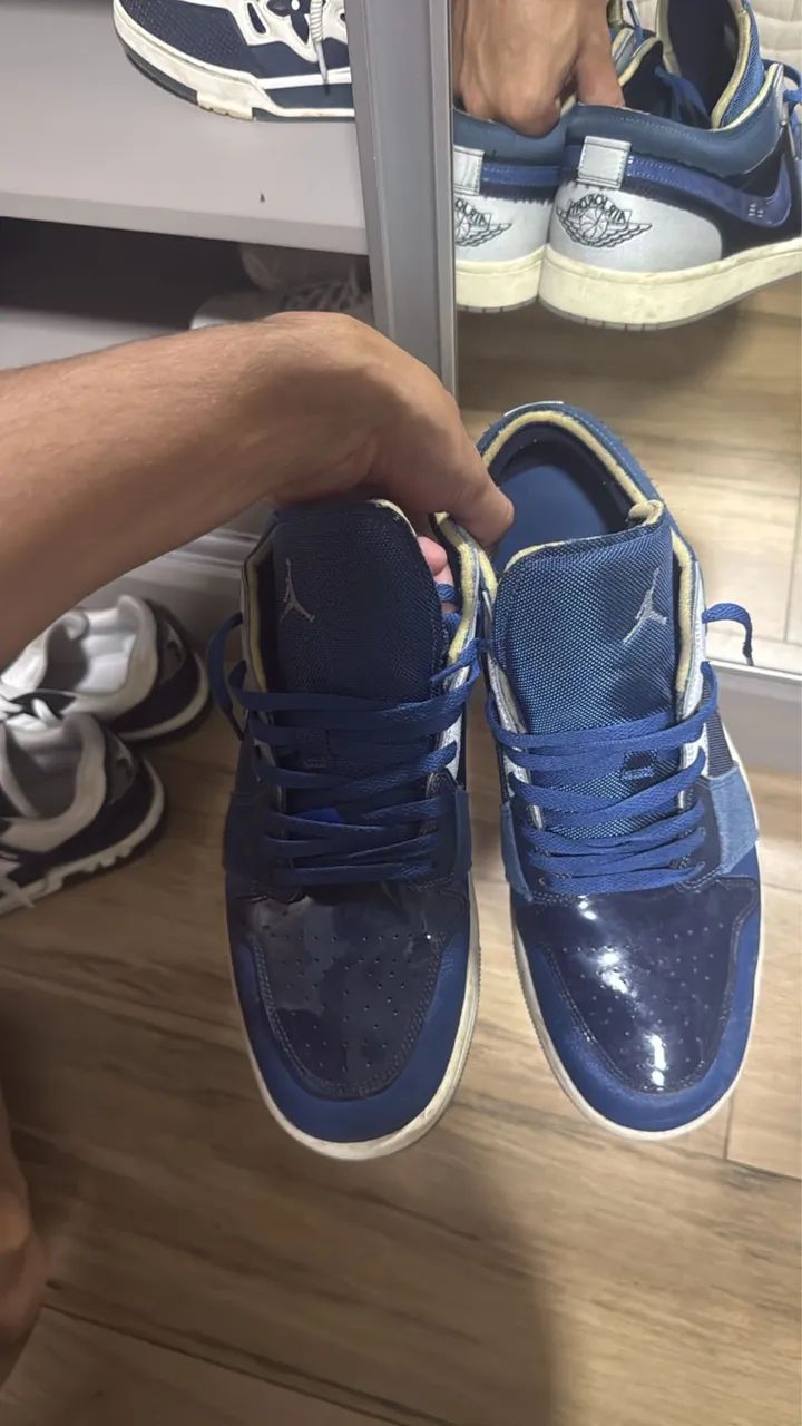 Jordan 1 Low SE Craft azul (obsidian) 
