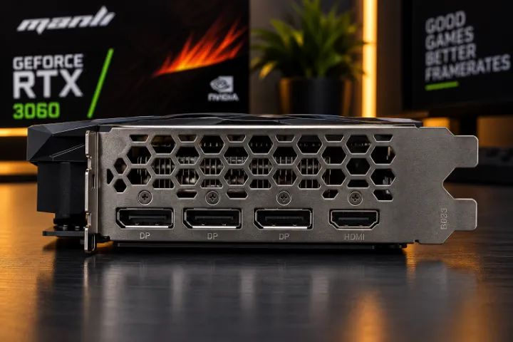 NVIDIA GeForce RTX 3060 12GB Manli - Excelente Estado - Foto 3