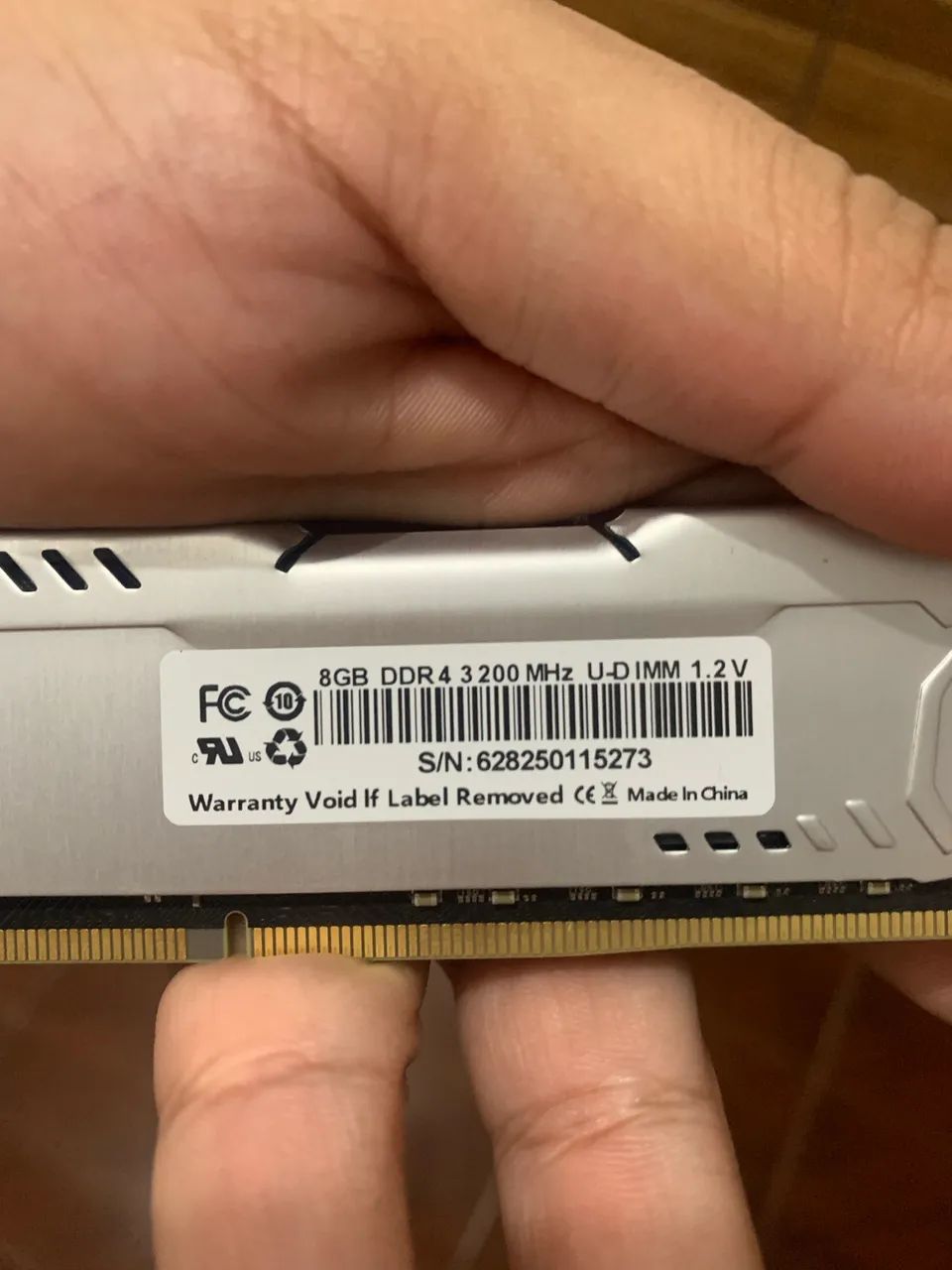 Memória RAM DDR4 8gb 3200mhz - Foto 2