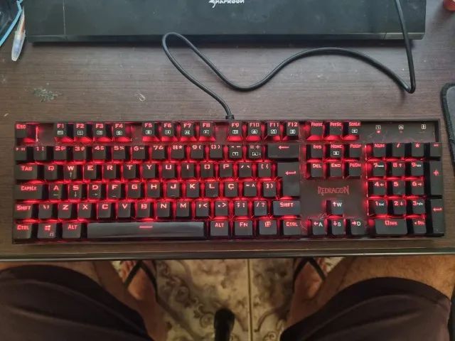 Teclado Redragon Mitra Switch Brown (Marrom) - Foto 2