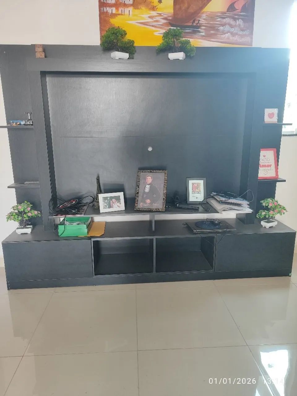Rack estante de sala