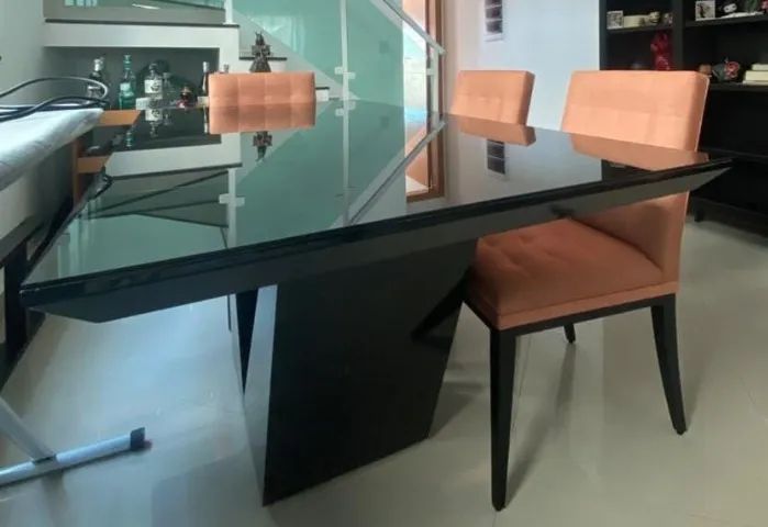 Mesa de jantar de vidro - Foto 2