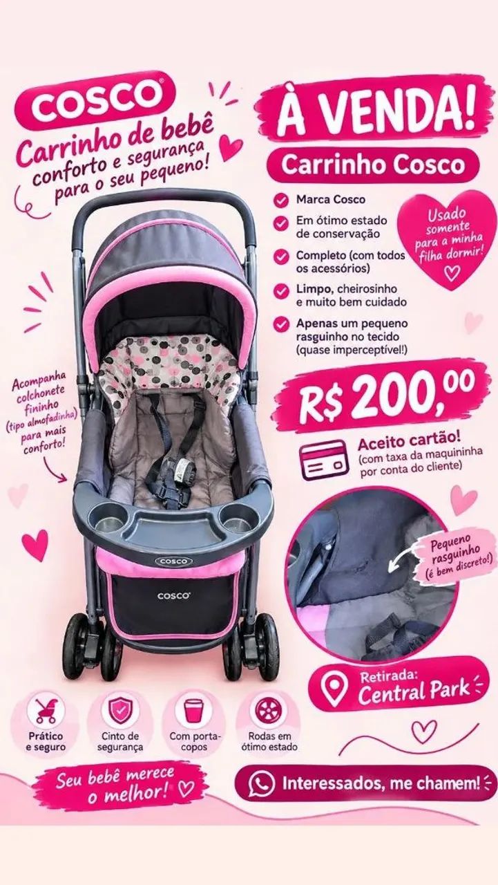 CARRINHO COSCO