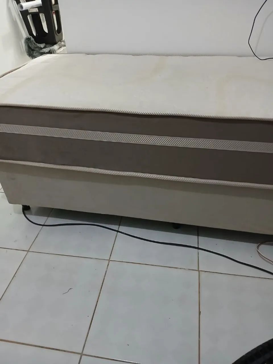 Cama Box solteiro Reconflex 