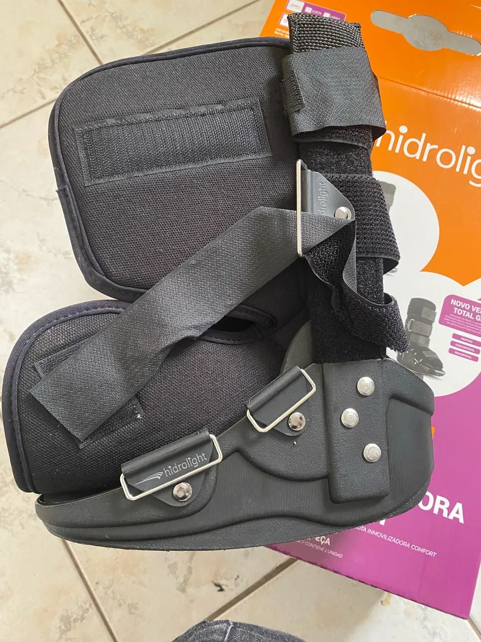 Bota imobilizadora e estabilizador de tornozelo P - Foto 4