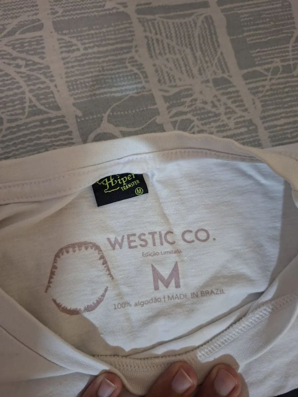 Camiseta masculina 100% algodão - Foto 2