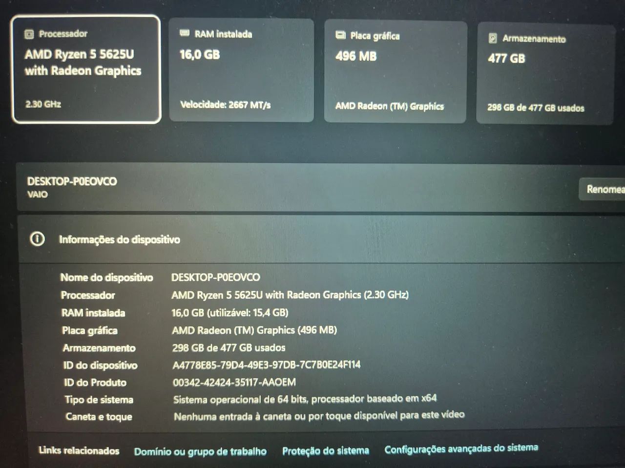 Notebook um mês de uso - Foto 3
