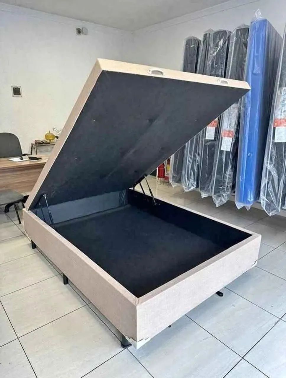 Cama box baú entrega imediata novo e embalados - Foto 5