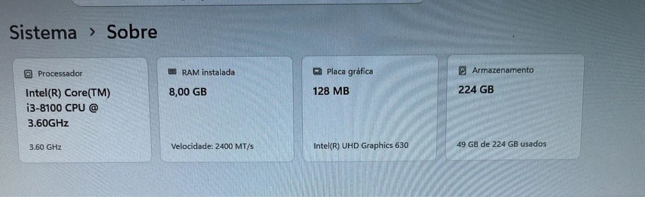 Pc Dell Intel core i3 8ª geração  - Foto 3