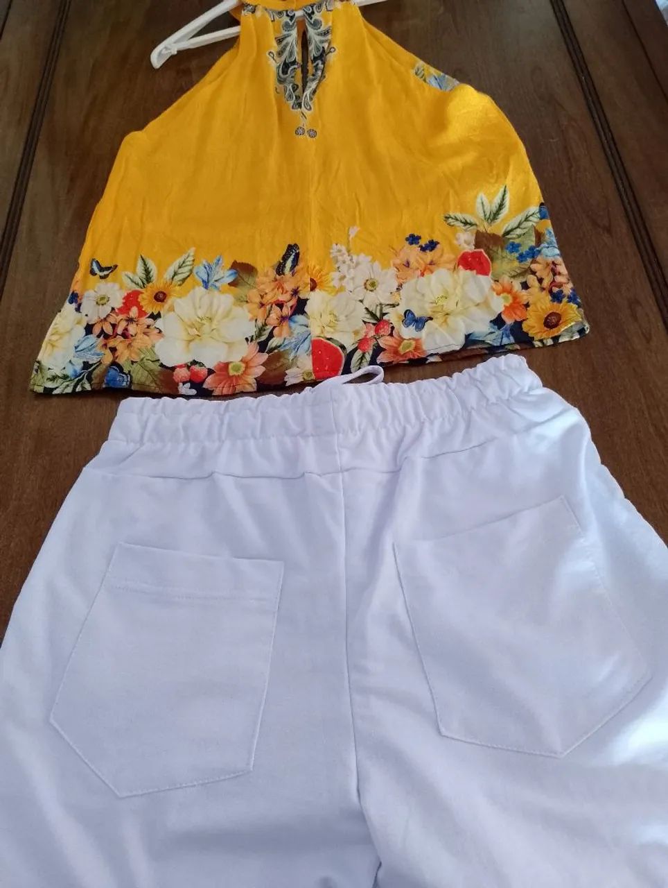 Short feminino e blusa  - Foto 5