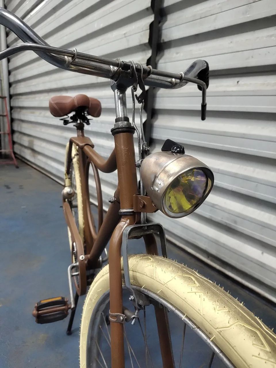 Bicicleta Monark barra circular Farol Dínamo  - Foto 2