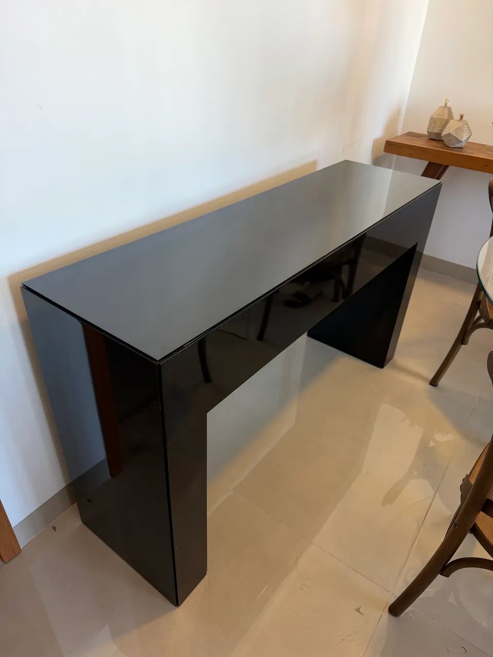 Mesa Aparador Preta  - Foto 4