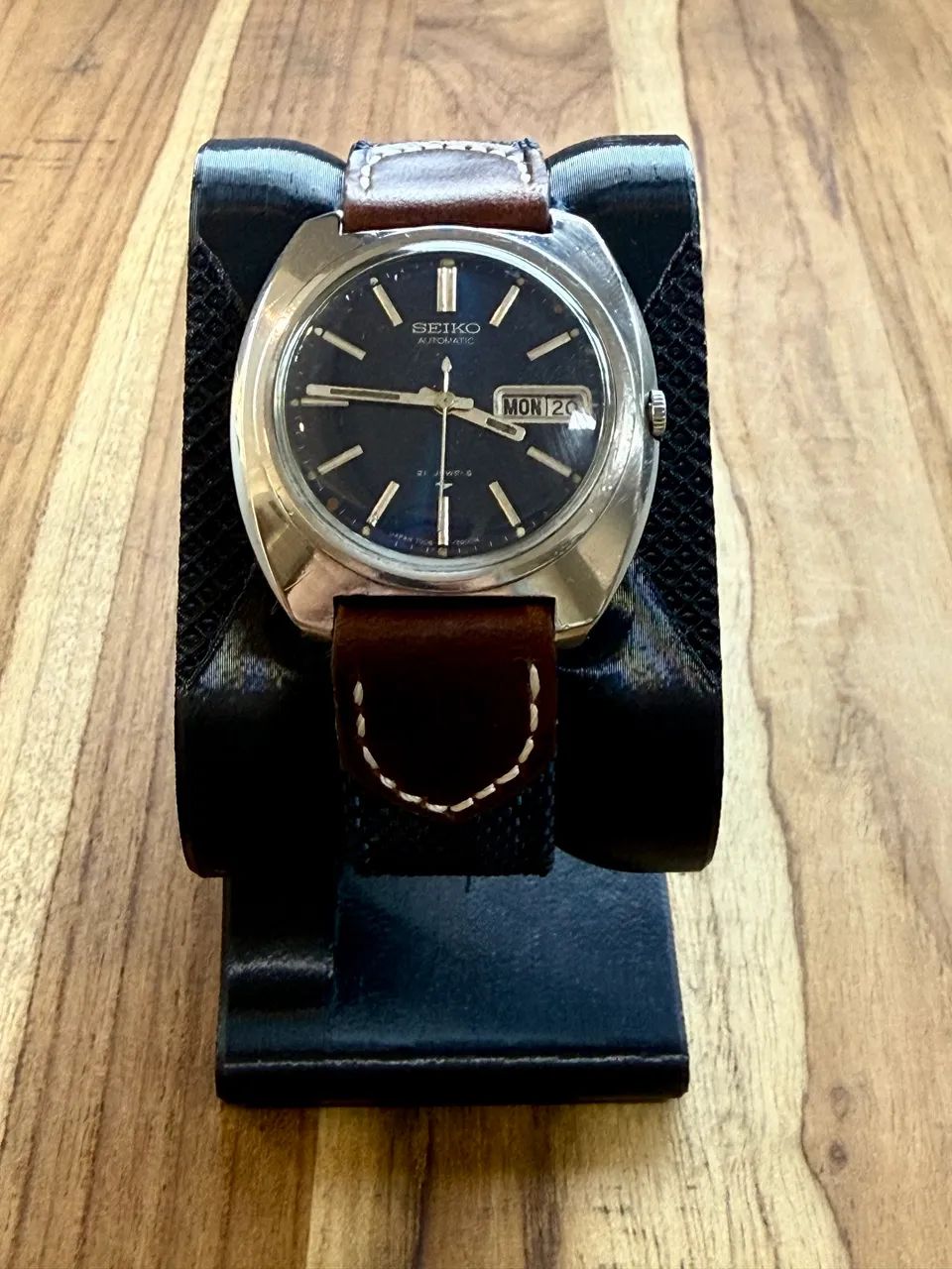 Relógio Seiko 5 Pillow Blue * - 1970